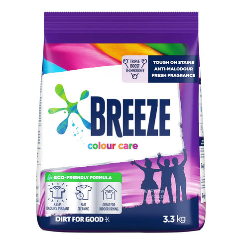 Breeze Colour Care Powder Detergent 3.3kg